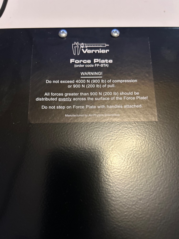 Vernier LabQuest Force Plate w/ Cable