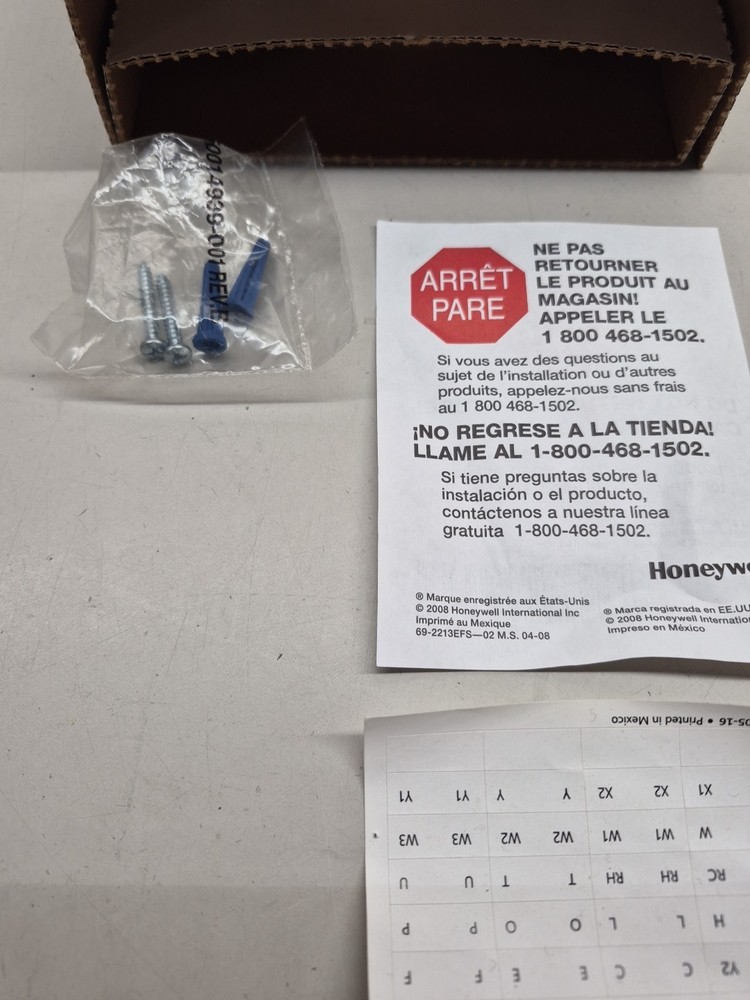 Honeywell Digital Non Programmable Thermostat RTH111 With Manual