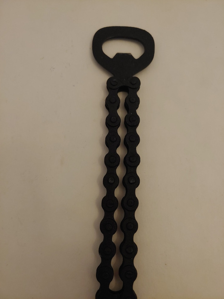Rigid Bike Chain Bottle Opener
