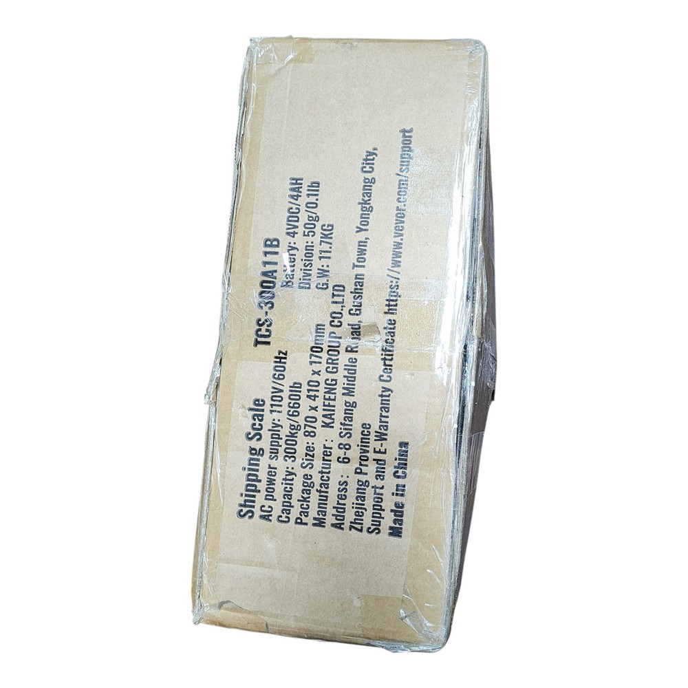 VEVOR 660 lbs/0.1 Computing Digital Floor Platform Scale Shipping Postal Scale