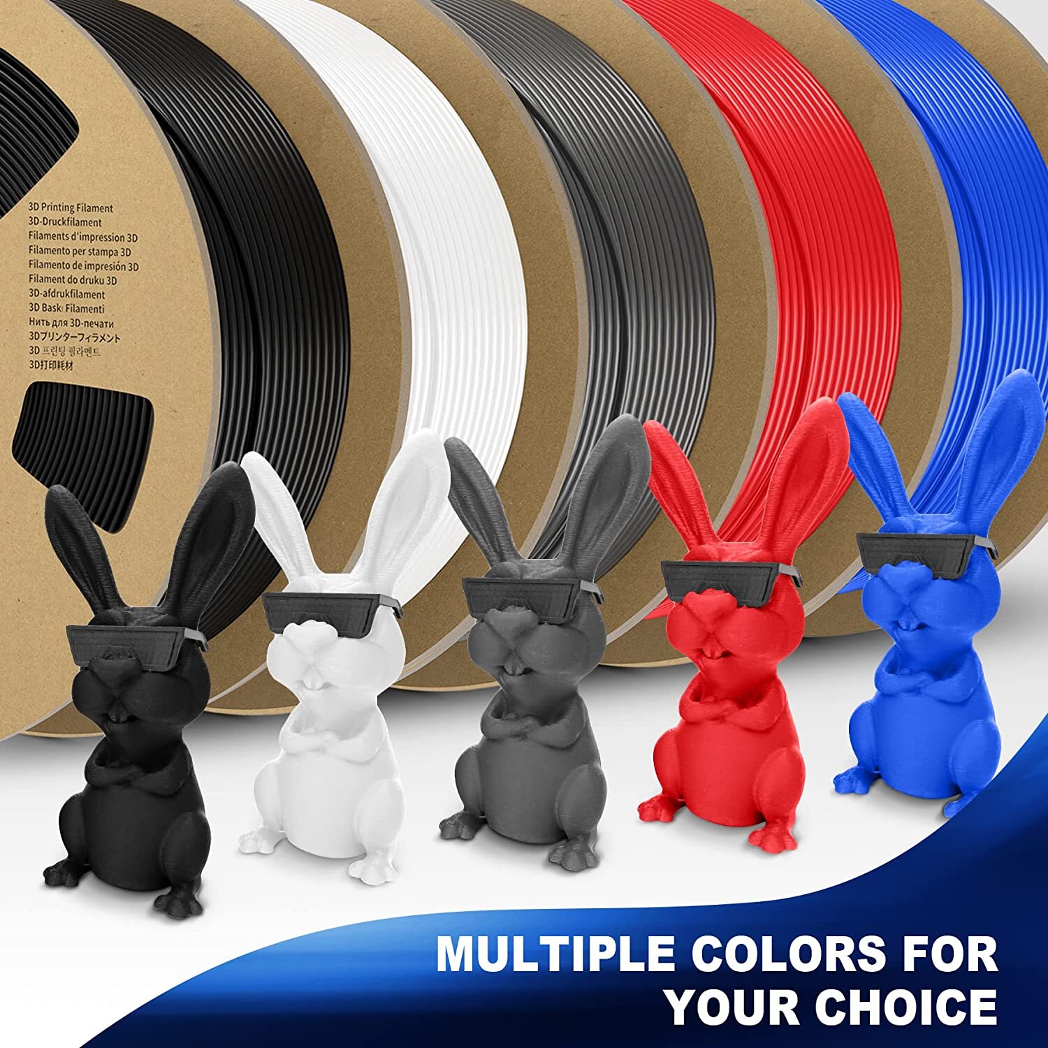 JAYO 1KG PLA 1.75mm Filament PLA Matte SILK PETG ABS PLA+ 3D Printer Consumables