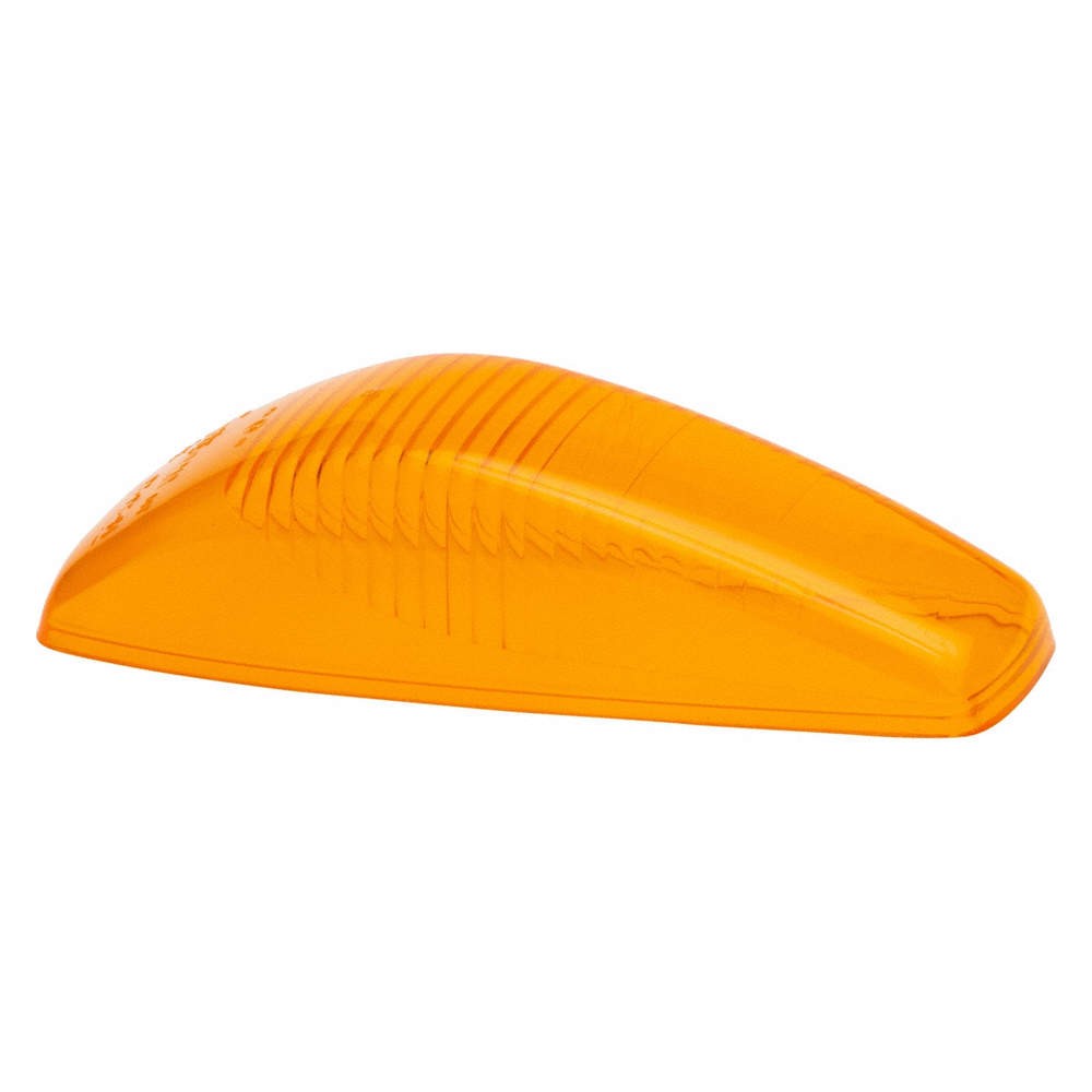 GROTE 92183 Replacement Lens ,Oval,Yellow 2FDX3