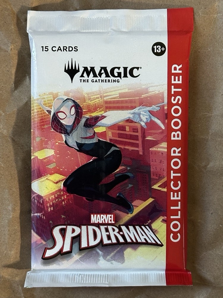 Magic The Gathering Spiderman Collector Booster Pack