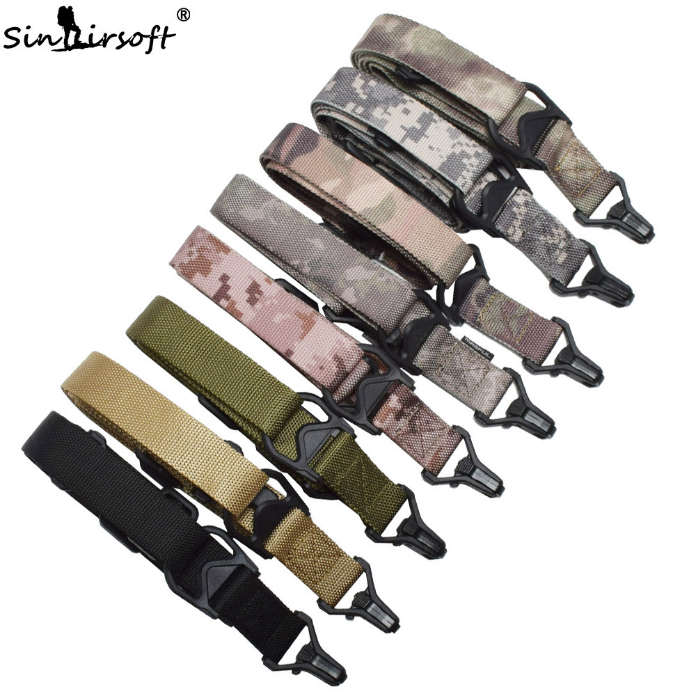 Tactical 2 Two Point Rifle Sling Multi-function Multimission Quick Release strap