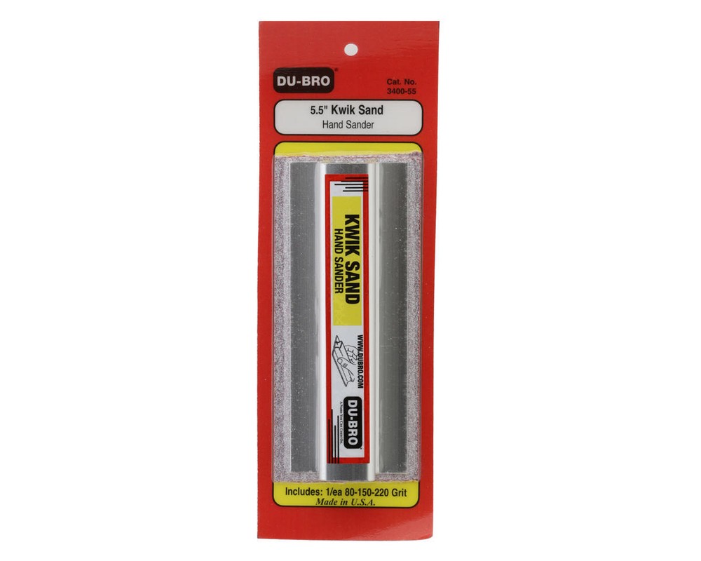 DuBro Kwik Sand Hand Sander (5.5") [DUB340055]
