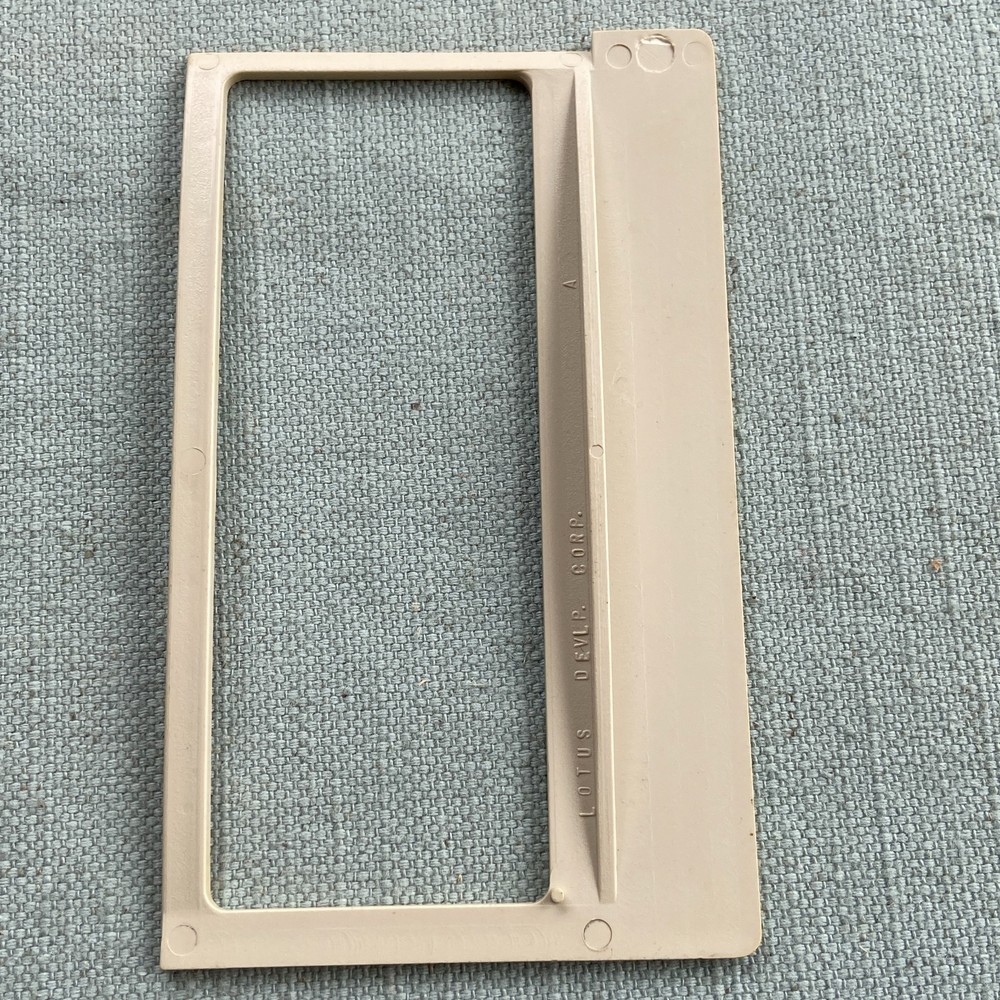 Keyboard Function Key Templates Overlay Symphony Lotus IBM Computer? Vintage