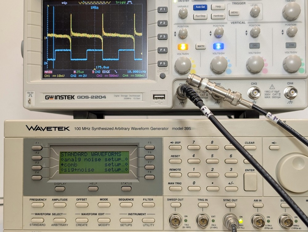 WAVETEK MODEL 395 100 MHz Synthesized Arbitrary Waveform Generator