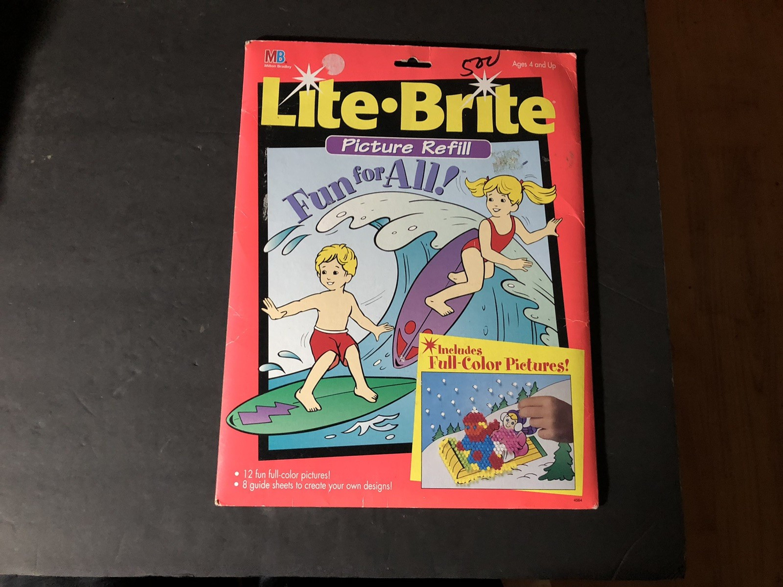 Vintage Hasbro Lite Brite  Fun For All 1994 Picture Refill Sheets opened but new