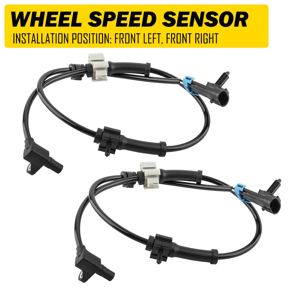 Front Left&Right ABS Wheel Speed Sensor For 1999-2007 Chevy Silverado 1500 2500