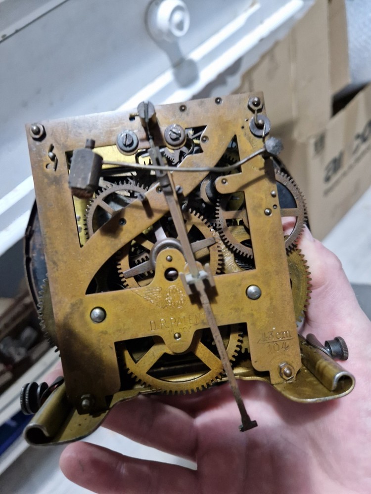 Antique Vienna Wall Clock Movement