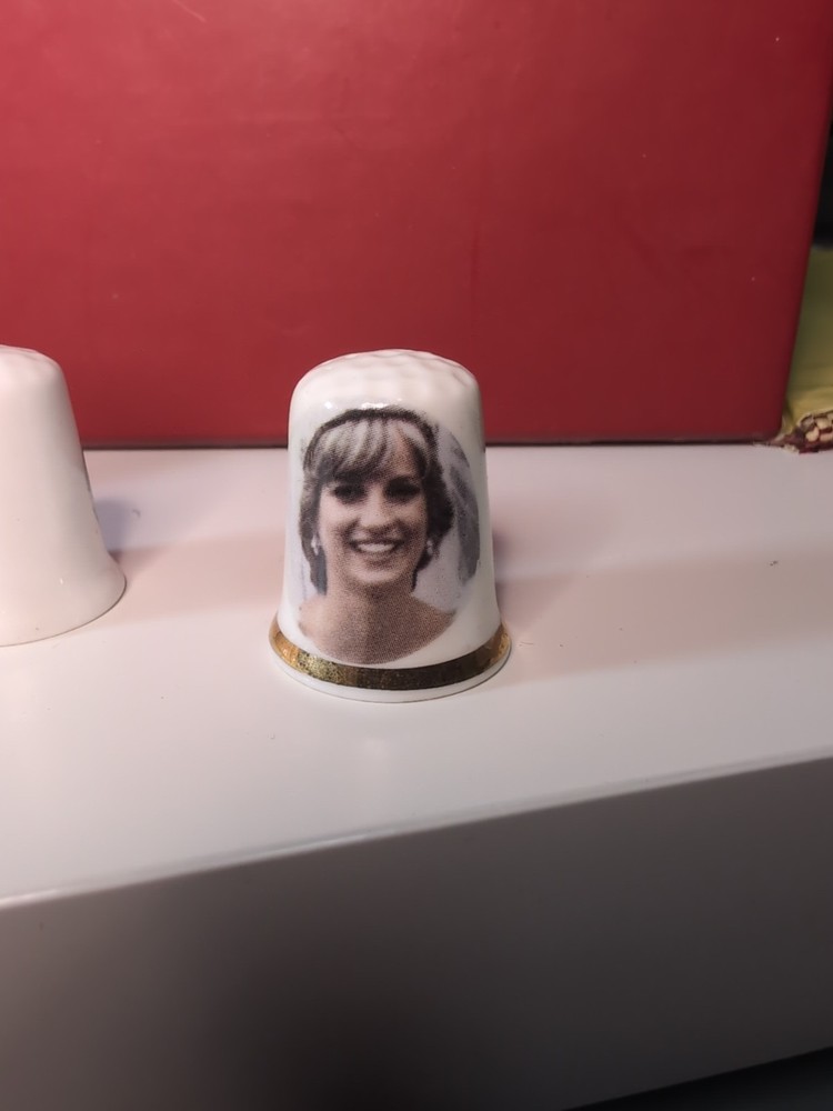 Princess Diana William & Kate Thimble Bundle X5 Bone China