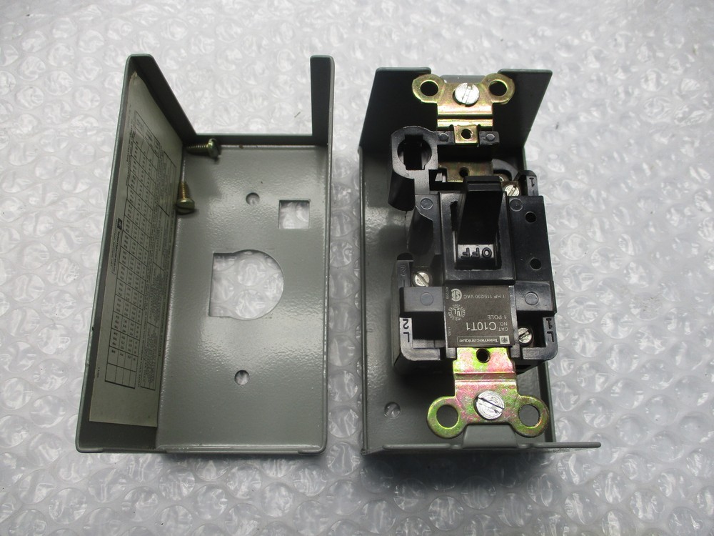 TELEMECANIQUE C10T1 MANUAL STARTER NSNP