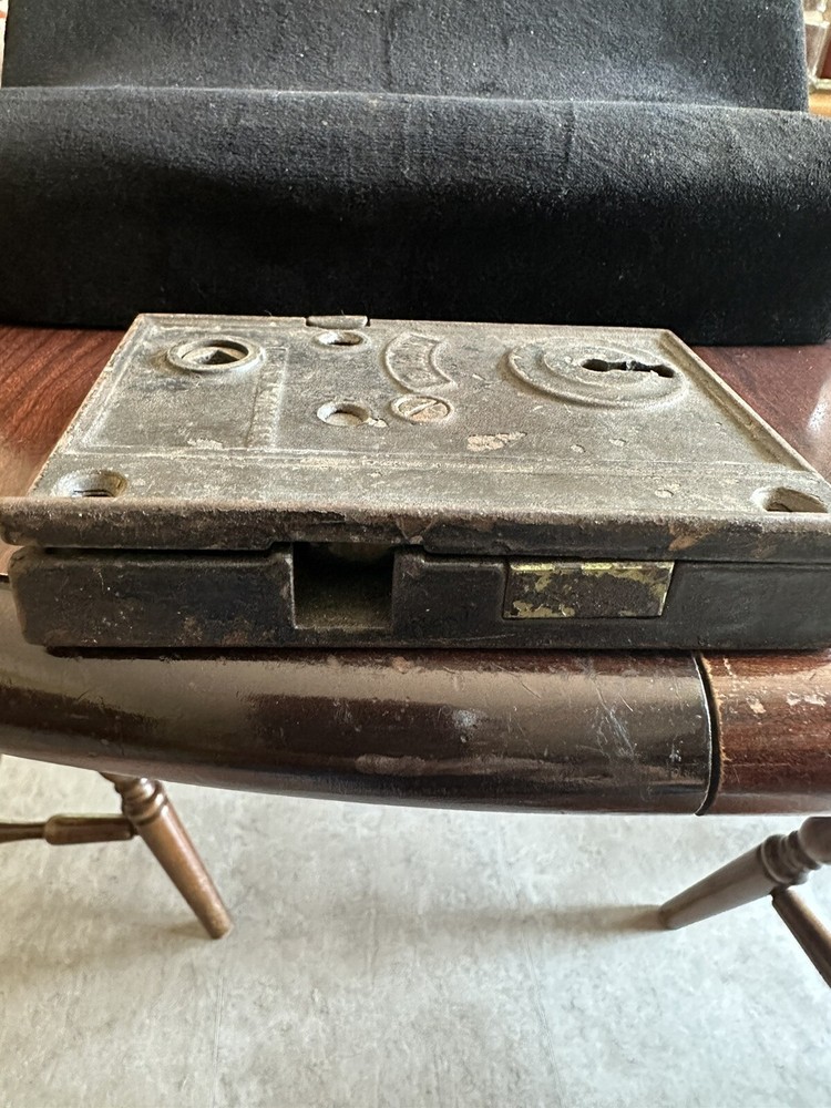 Antique Iron 1863 Door Lock