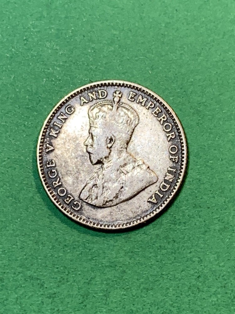 1927 Straits Settlements Silver 10 Cents (A2285)
