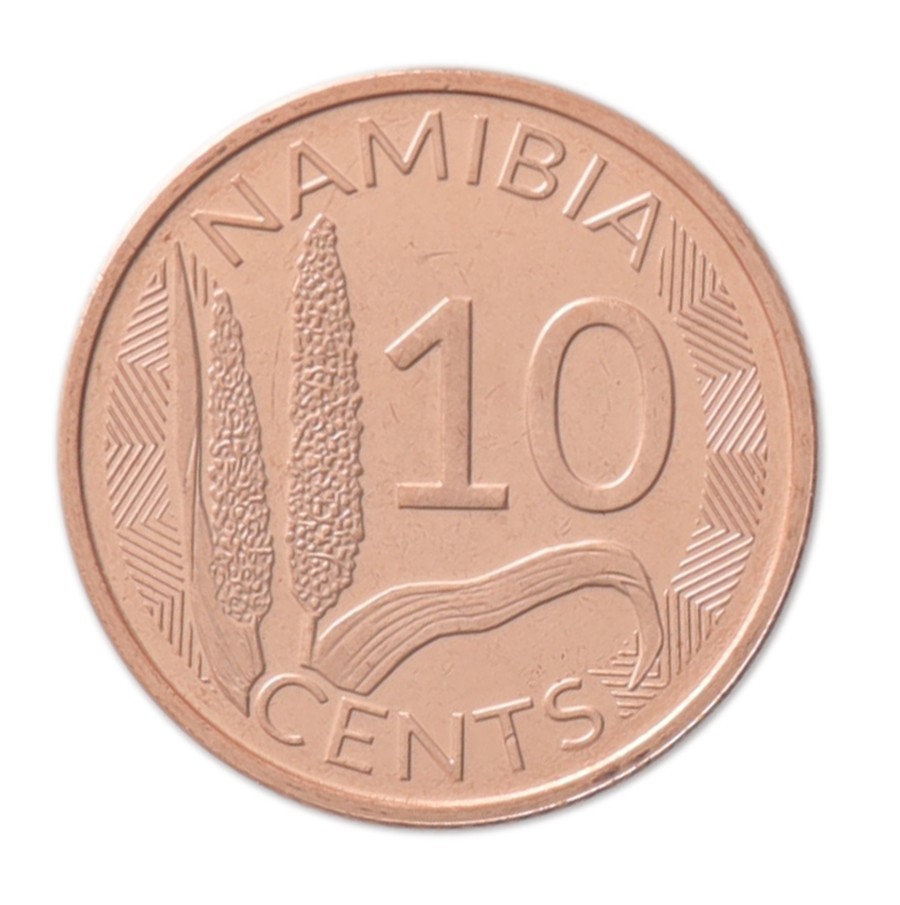 Namibia 10 Cents, 2025, N #482548, Mint