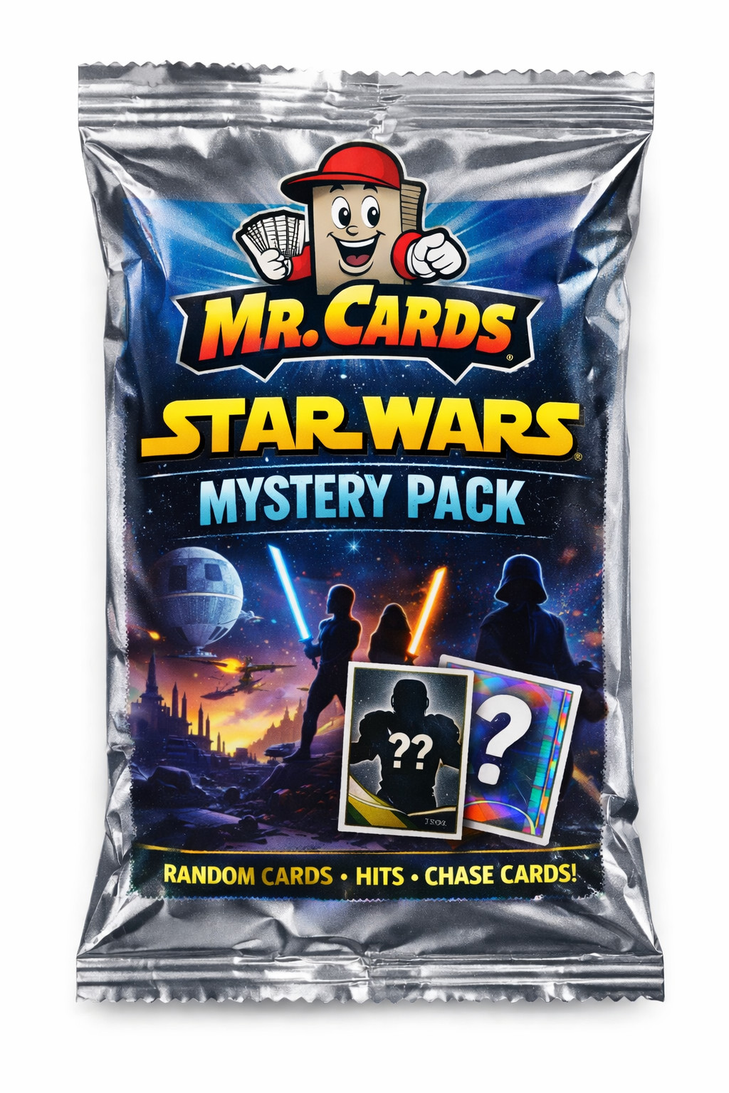 Topps Star Wars 10 Card Mystery Pack - Autos, #'d, Holos, Patch, Slab Chase!