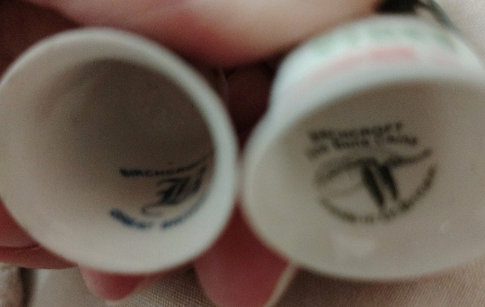 22 Assorted Birchcroft China Thimbles