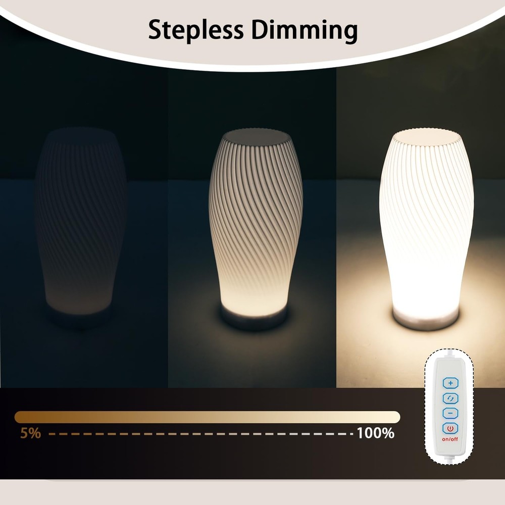 Versatile 3D Printer LED Lamp with Color Adjustments - Enhance Your Space