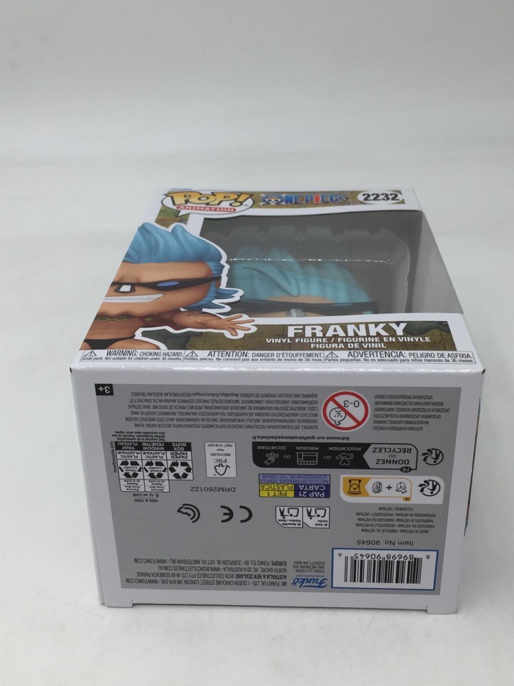 Funko Pop! One Piece Franky #2232 Refresh With Pop Protector