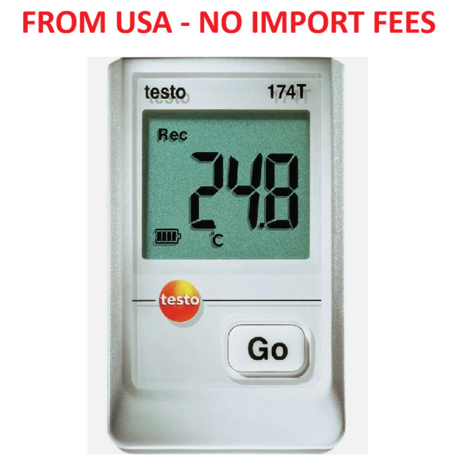 Testo 174T 1-Channel Compact Mini Temperature Data Logger (0572 1740)