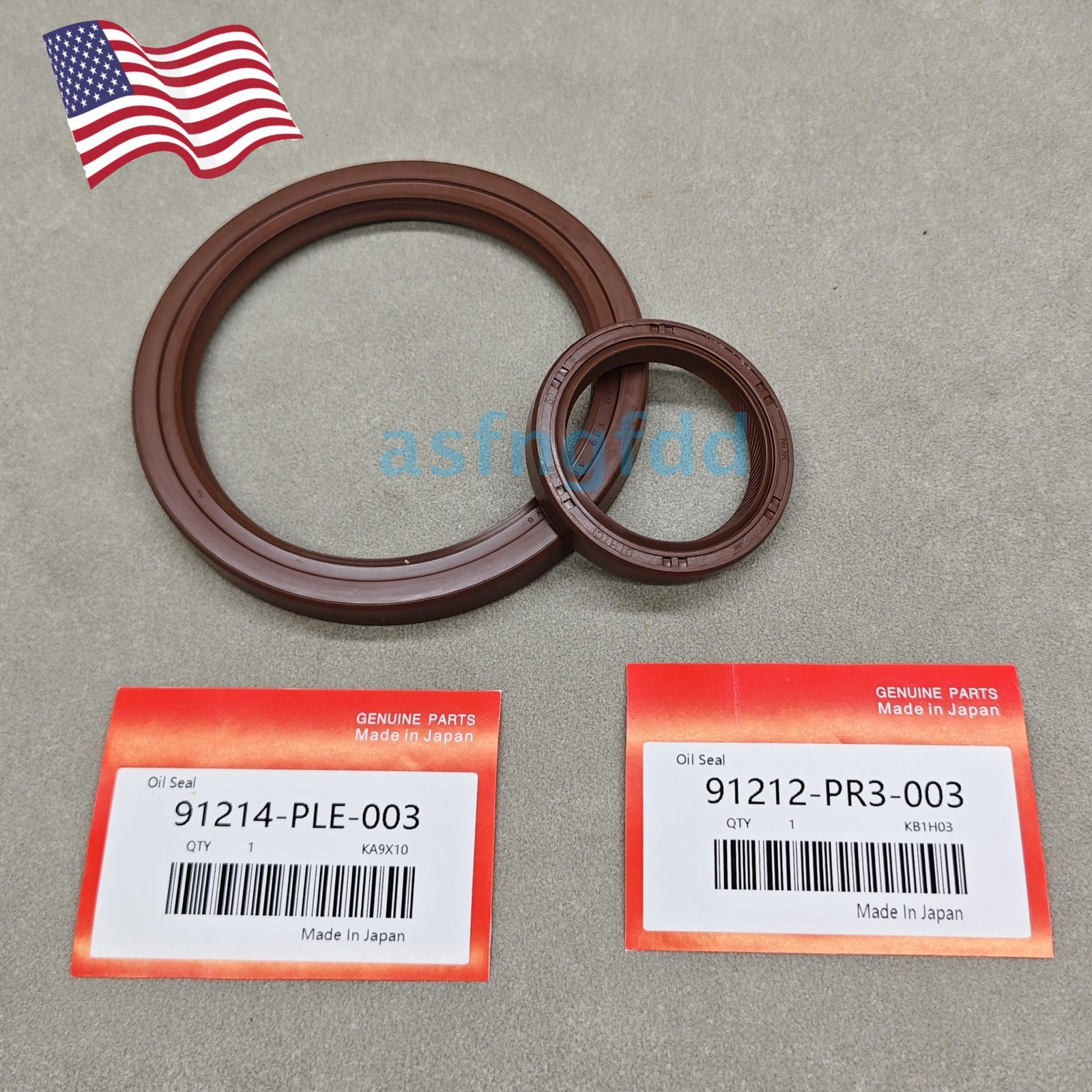 OEM Oil Pump Front & Rear Main Crank Seal Fits HONDA ACURA B-Series DOHC VTEC