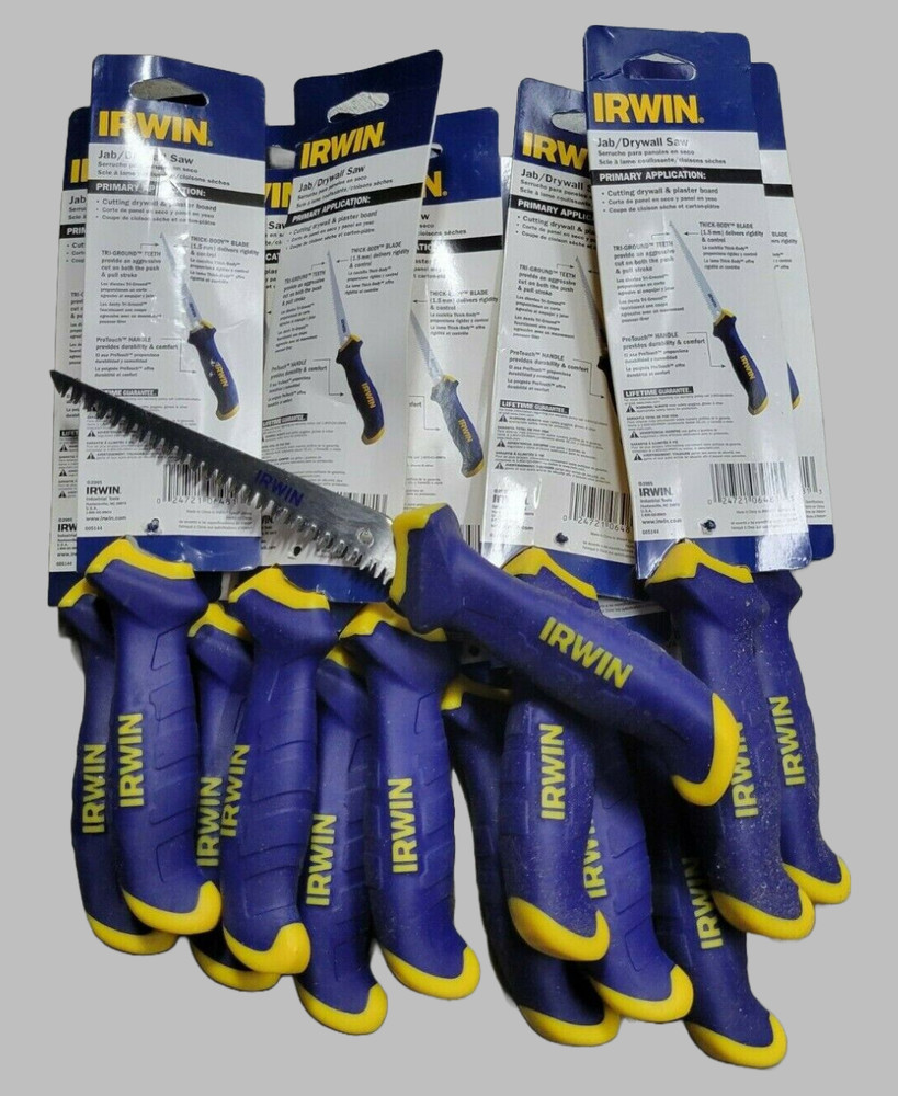 12pk Irwin Drywall Saw 6-1/2''