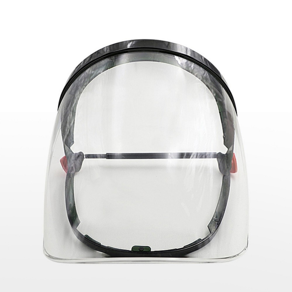 Safety Face Shield Impact Resistant Anti-Splash Visor Work Helmet Mount