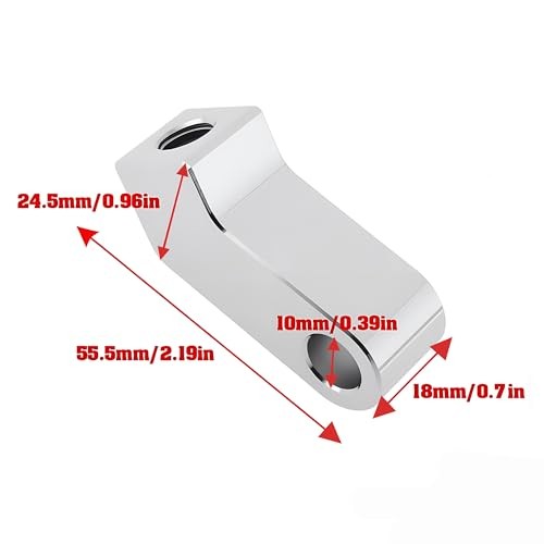 Adjustable Motorcyclel Headlight Lamp Mount Bracket Motorbike Head Light
