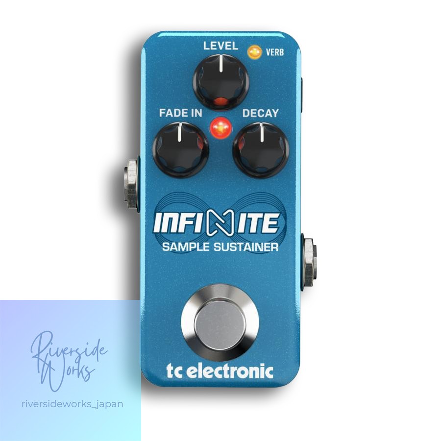 tc electronic INFINITE MINI SAMPLE SUSTAINER Sustain Pedal