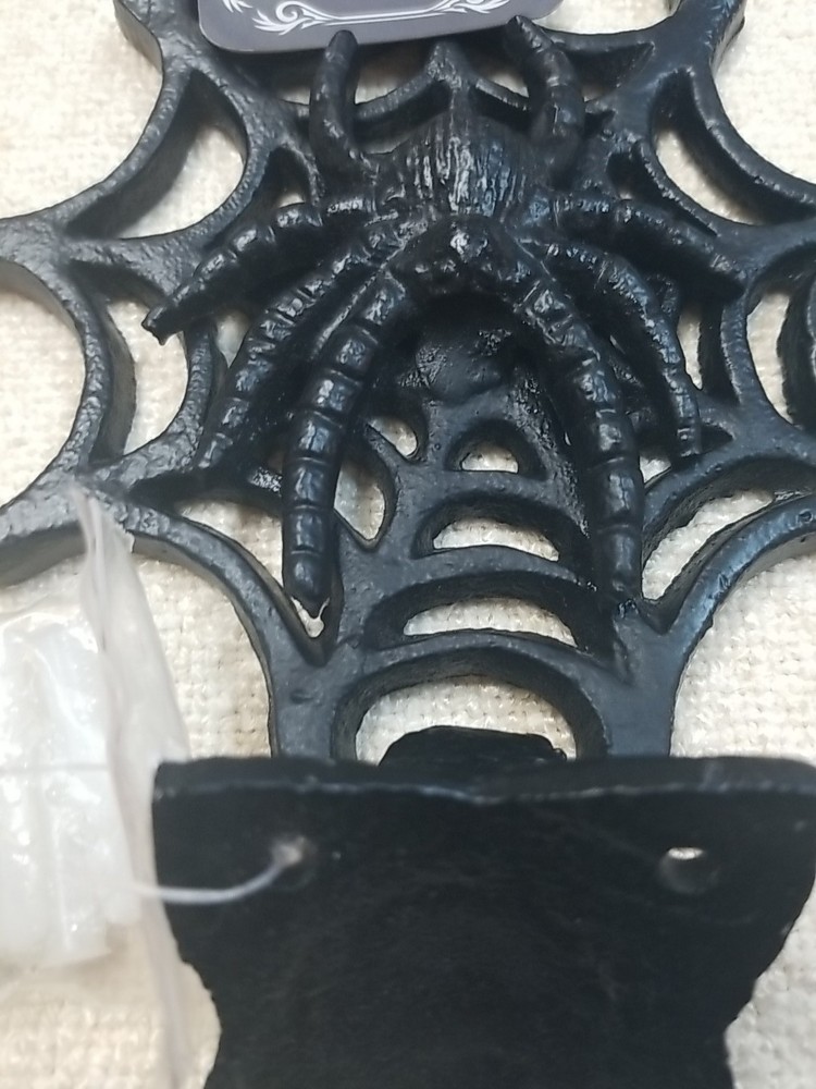 Grimson Gate cast Iron Spider web door knocker