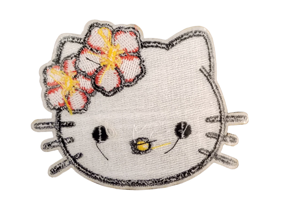 Iron On Patch Hello Kitty Face Pop Culture Classics