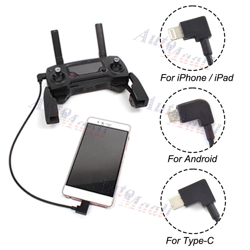 Remote Controller Data Transfer Cable for DJI MAVIC PRO AIR Spark RC Micro USB