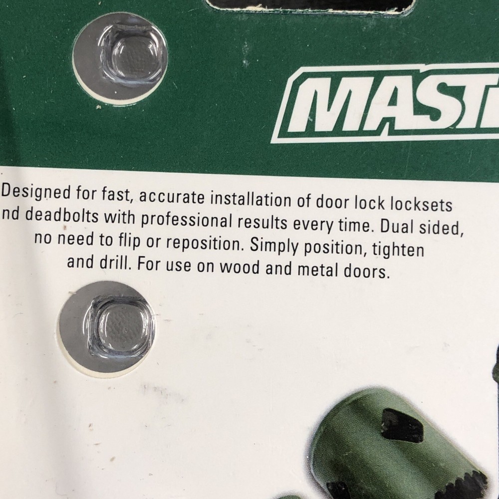 MasterForce Door Lock installation Kit (252-6558)