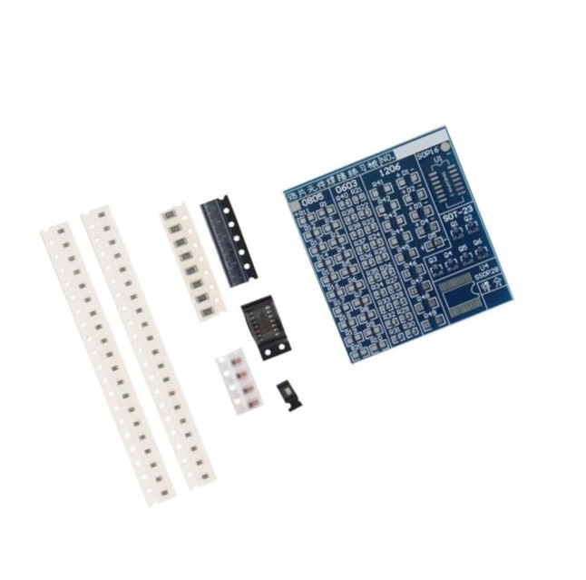 5PCS SMT SMD Component Welding Practice Board Soldering Practice DIY Kit NEW