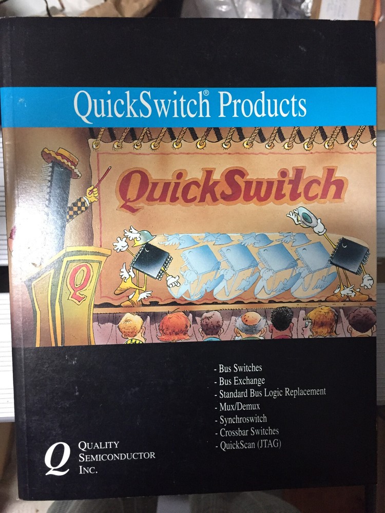 Data Book = Quality Semiconductor Inc 1995 Volume Set + 1998 Product Guide = Lot