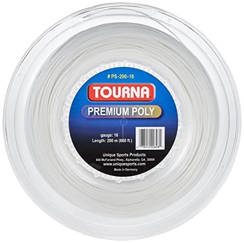 Durable Premium Tennis String - High-Performance Poly for Power & Control