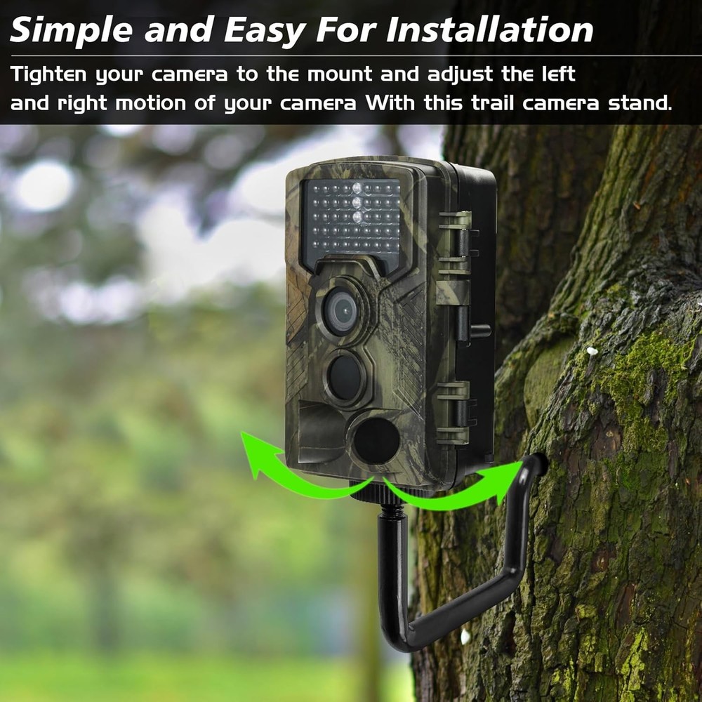 Trail Camera Mount, Trail Camera Holder, Hunting Accessory, 3 Pack Tracking Came