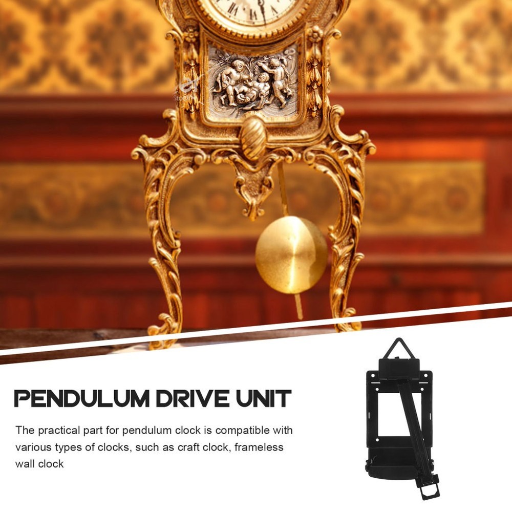 2 Pcs Battery Operated Clock Pendulum Swing Drives Quartz Replacement Unit