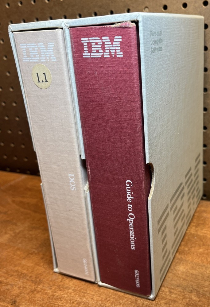 IBM PC 5150 DOS 1.10 + Disk Guide To Operations 6025003 + Disk LOT