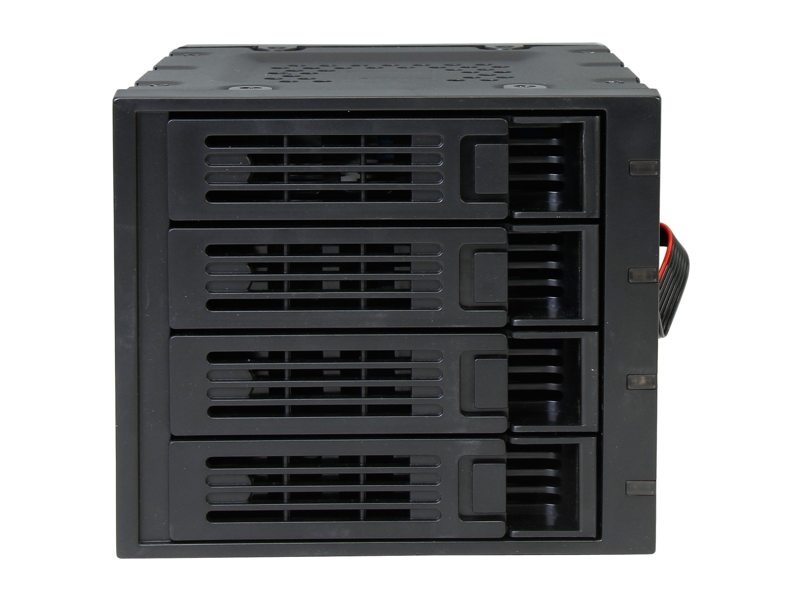 Rosewill 3 x 5.25-Inch to 4 x 3.5-Inch Hot-swap SATAIII/SAS Hard Disk Cage-Black