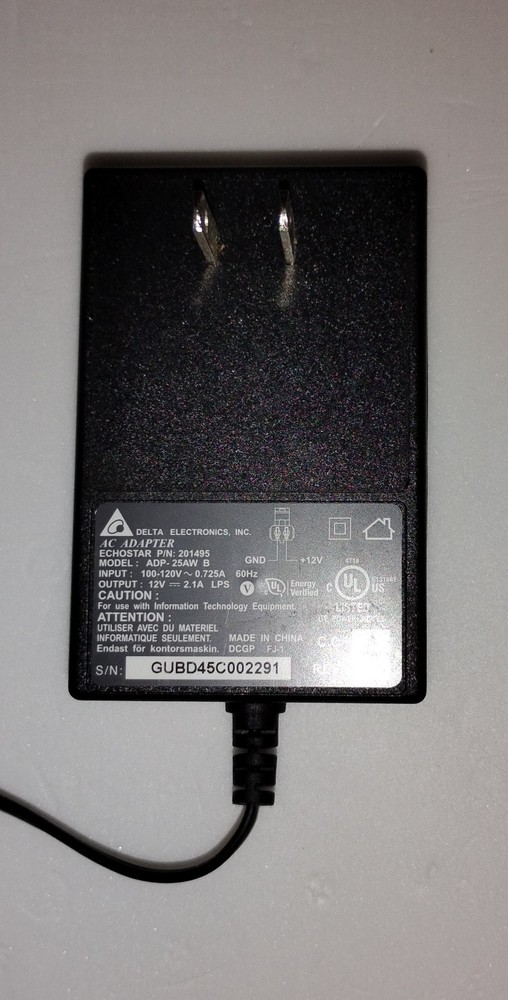 Wireless Joey Echostar & Power Supply Dish Network Untested Powers On Sold As Is