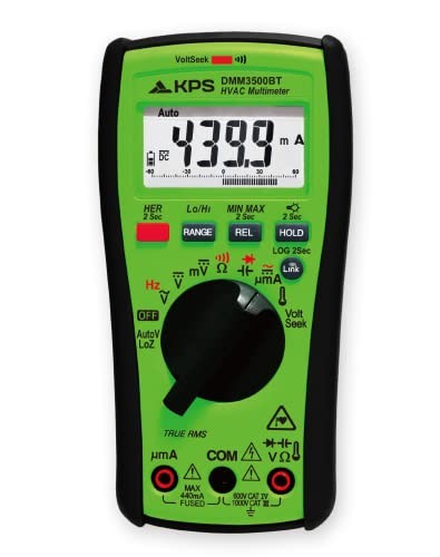 TRMS Multimeter – 1000V with Bluetooth, NCV, and Backlit Display | DMM3500BT