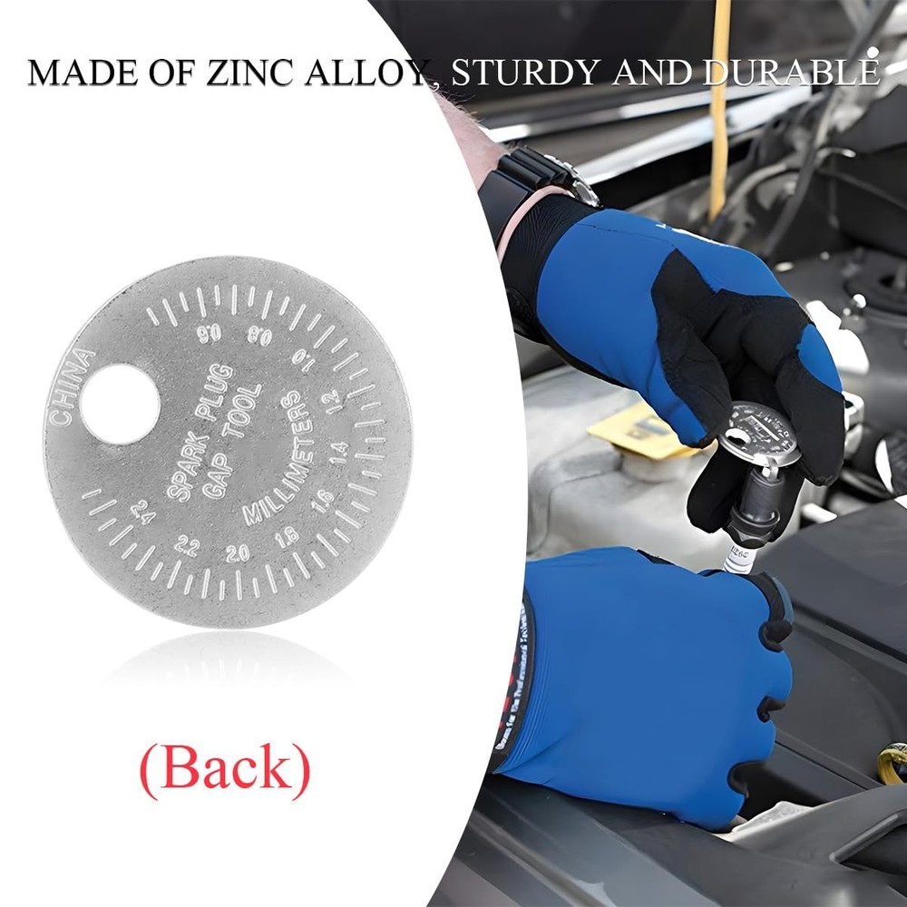 Yourkar 2 PCS Spark Plug Measuring Tool, Wire Gap 2