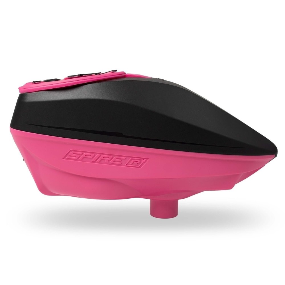 Virtue Spire IR2 Paintball Loader Hopper Pink Black