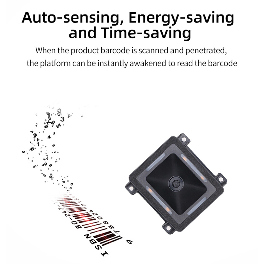 Embedded Barcode Self-Induction 1D 2D QR Bar Code Reader Module U2A5