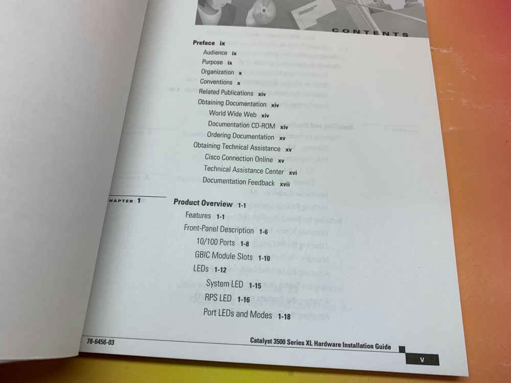 Catalyst 3500 Series XL Hardware Installation Guide BOOK + CD May 2000