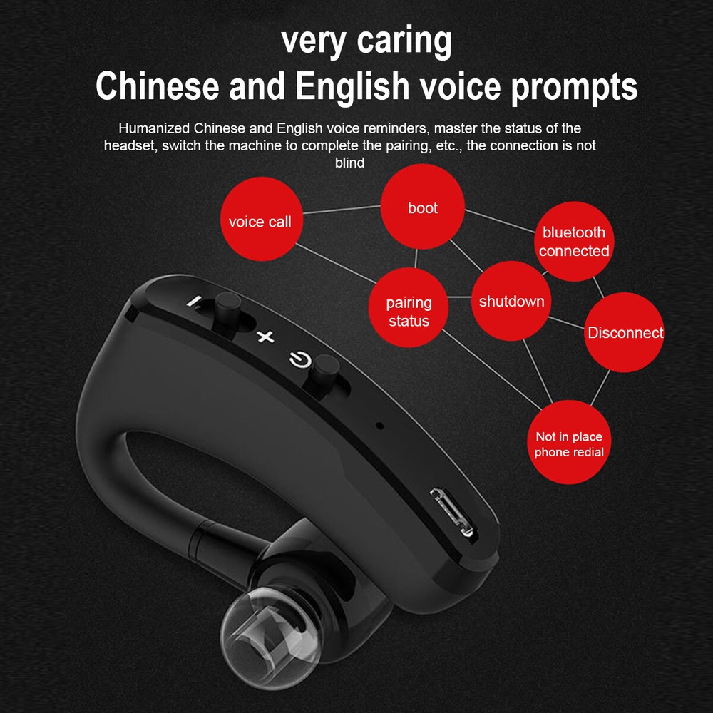 Wireless Bluetooth 5.2 Earbuds with Voice Control, Dual Connect, Clear Sound New