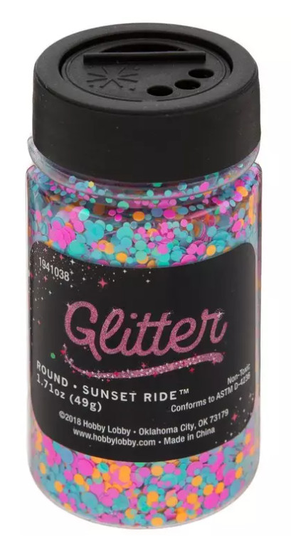 Glitter Bottles Various Styles Colors New Priced Each