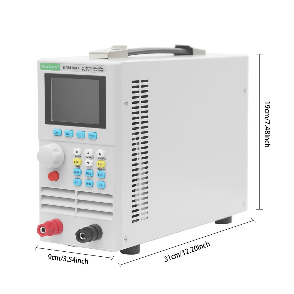 Single-Channel DC Electronic Load Tester 150V 400W Accurate Performance