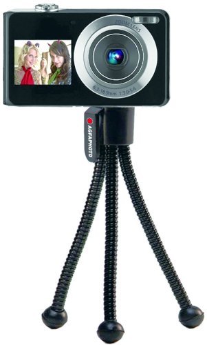 Agfa 5" Flexible Tabletop Tripod - Black **5 Pack**